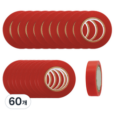 O-ON 絕緣膠帶 紅色, 60個