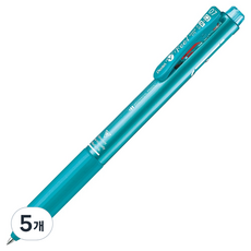 펜텔 필 다기능펜 2색 볼펜 샤프 0.7mm BXWB375MD, 메탈릭그린, 5개