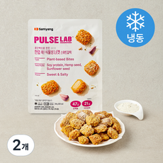 삼양식품 펄스랩 한입쏙 식물성너겟 스위트갈릭 (냉동), 290g, 2개