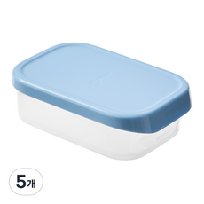 실리만 아이스웨이 실리콘 냉동용기 아이스블루 WSK7102, 5개, 260ml