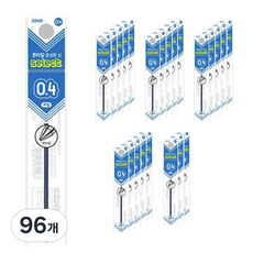 JAVAPEN Select 錐頭型中性筆芯 0.4mm, 96個, 藍色