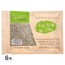 우리가스토리 불가리아산 해바라기씨, 800g, 6개