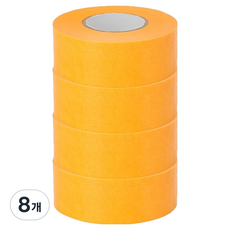 OON 종이 마스킹 테이프 30mm x 18미터, 8개