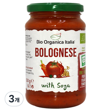 Bioorganica 有機肉醬義大利麵醬, 3個, 350克