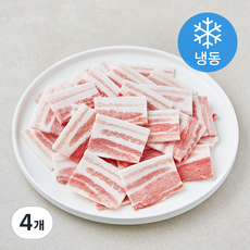 대패킹 칠레산 아싸 정삼겹 옛날냉삼 (냉동), 4개, 800g
