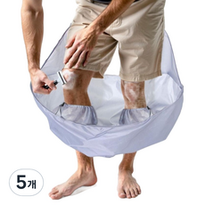 AllHigh 穿戴式防掉接毛布 01 灰色, 5個, 1件