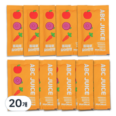 Hadaumeun整顆ABC果汁, 80ml, 20個