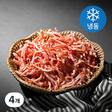 고래안주31팩토리 구운진미채 (냉동), 150g, 4개
