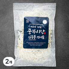 40년 외길 중부시장 김종풍 더담백한 백진미채 (냉동), 300g, 2개