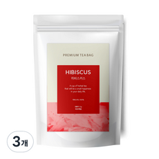 유리아 히비스커스 삼각티백, 1.2g, 100개입, 3개