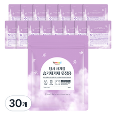 탐사 사계절 습기제거제 옷장 서랍장 겸용, 30g, 30개