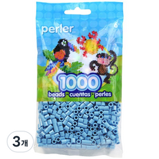펄러 1000 비즈 80-19052, 파스텔블루, 3개