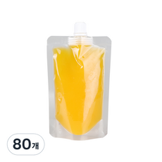 Onuisanghoe 透明吸嘴袋 11mm 9 x 15 cm 150ml, 80個, 1入