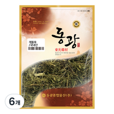 동광한방몰 개똥쑥 국내산, 600g, 6개
