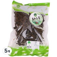 숲자연애 건취나물, 150g, 5개