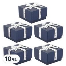 abm 珠寶禮物盒, 藍色, 10入