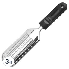 마켓링 다양 발각질제거기 타입1 블랙, 200g, 3개, 1개입