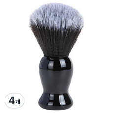 LADELLY 拉德利 清爽刮鬍起泡刷 黑色 + 灰色, 4個, 1入