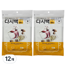 집사람 국산 일회용 다시백, 12개, 25개입, 대(L)