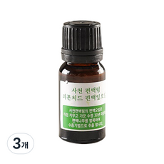사천편백림 대자연의 나눔 피톤치드 편백오일, 10ml, 3개