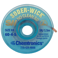 Chemtronics SODER-WICK 免洗吸錫線 SW16045, 1套