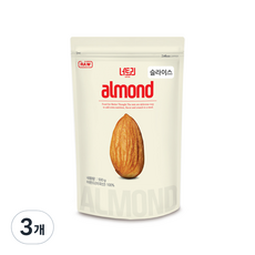 너트리 슬라이스 아몬드, 500g, 3개