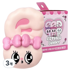 벨르아망 에스더버니 리본버니 리필형 차량용 방향제, 3개, 라벤더