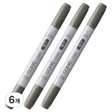 코픽 챠오 마카 W7 Warm Gray No.7, 6개, 1색