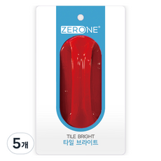 ZERONE 磁磚清潔用亮光菜瓜布, 5個