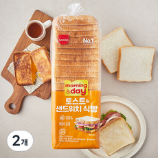 삼립 토스트 샌드위치 식빵, 768g, 2개
