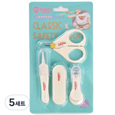 라니마켓 아기 건강관리 키트 4종 세트, 혼합색상, 5세트