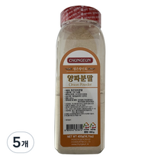 청은에프엔비 양파 분말 가루, 400g, 5개