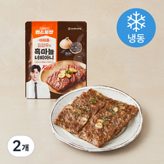 아워홈 편스토랑 흑마늘 너비아니 (냉동), 390g, 2개