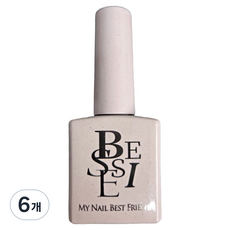 BESSIE 핑카부 시럽 글리터 젤네일, 6개, 11ml, GL81 샌드핑크