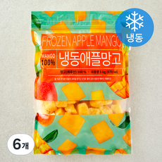 페루산 애플망고 (냉동), 6개, 1kg