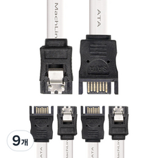 SATA3 延長線 6Gb/s Lock, 0.5m, 9個