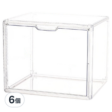 無隔板包包展示盒 SN0786 35.5 x 26.5 x 21.5cm, 透明色, 6個
