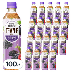 티즐 제로 오디 블랙티, 100개, 500ml