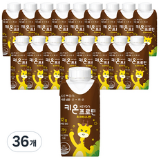 함소아 아동용 키온 프로틴 음료 초코바나나맛, 200ml, 36개