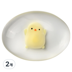 쿠슝 마우스 손목 받침대, 병아리, 2개