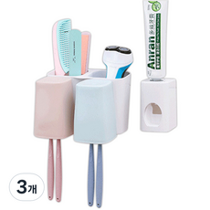 THE ZAKKA 彩色牙刷架組, A款, 3個