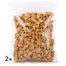 wooriga. 魷魚味脆片, 400g, 2個