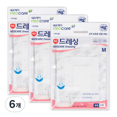 네오메디칼 드레싱 밴드 백색, 6개입, 6개