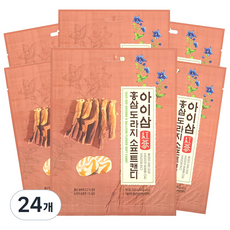 아이삼 홍삼도라지 소프트캔디, 24개, 100g