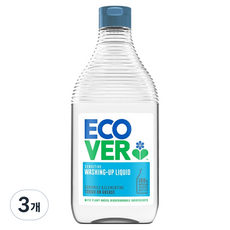 에코버 주방세제 카모마일&클레멘타인향, 450ml, 3개