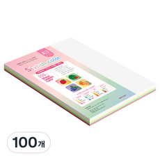 종이문화 두꺼운 혼합색지 04 SS 스타일리쉬 시즌 Winter 205g, 100개, A3