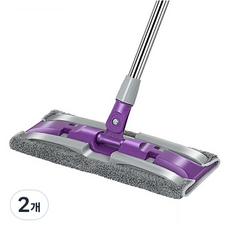 RIVER-GREEN 單鍵魔法拖把 紫色, 2個