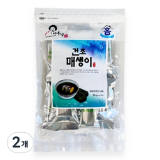 안옥남 건조 매생이 10p, 2개, 30g