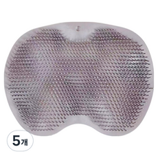 타미나요 깨끗한 풋브러쉬 매트 그레이, 500g, 5개, 1개입