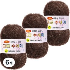 Yarna 大容量豪華洗地機106粉紅100克, 137 栗子, 6個